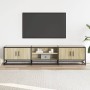 Mueble para TV madera de ingeniería roble Sonoma 180x35x41 cm en Muebles TV | Comprar online en Foru.es