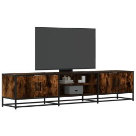 Mueble para TV madera de ingeniería roble ahumado 180x35x41 cm en Muebles TV | Comprar online en Foru.es