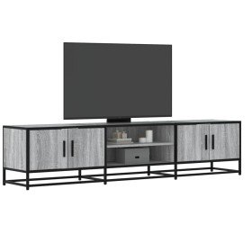 Mueble para TV madera de ingeniería gris Sonoma 180x35x41 cm en Muebles TV | Comprar online en Foru.es
