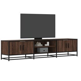 Mueble para TV madera de ingeniería roble marrón 180x35x41 cm en Muebles TV | Comprar online en Foru.es