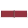 Toldo lateral retráctil rojo 180x600 cm de vidaXL, Sombrillas - Ref: Foro24-318005, Precio: 99,51 €, Descuento: %