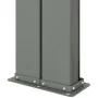 Toldo lateral retráctil rojo 180x600 cm de vidaXL, Sombrillas - Ref: Foro24-318005, Precio: 99,51 €, Descuento: %
