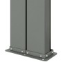 Toldo lateral retráctil azul 200x600 cm de vidaXL, Sombrillas - Ref: Foro24-318010, Precio: 118,02 €, Descuento: %