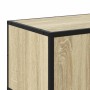 Mueble para TV madera de ingeniería roble Sonoma 210x35x41 cm en Muebles TV | Comprar online en Foru.es