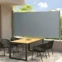 Toldo lateral retráctil de jardín gris160x300 cm de vidaXL, Sombrillas - Ref: Foro24-317840, Precio: 69,30 €, Descuento: %