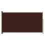 Toldo lateral retráctil de jardín marrón 160x300 cm de vidaXL, Sombrillas - Ref: Foro24-317885, Precio: 68,81 €, Descuento: %