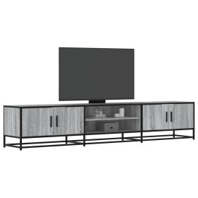 Mueble para TV madera de ingeniería gris Sonoma 210x35x41 cm en Muebles TV | Comprar online en Foru.es