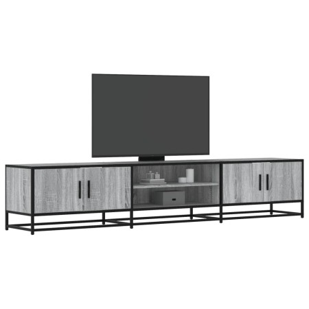 Mueble para TV madera de ingeniería gris Sonoma 210x35x41 cm en Muebles TV | Comprar online en Foru.es
