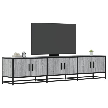 Mueble para TV madera de ingeniería gris Sonoma 180x35x41 cm en Muebles TV | Comprar online en Foru.es