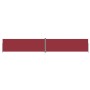 Toldo lateral retráctil rojo 200x1200 cm de vidaXL, Sombrillas - Ref: Foro24-318083, Precio: 110,47 €, Descuento: %