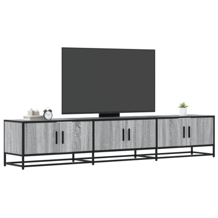 Mueble para TV madera de ingeniería gris Sonoma 210x35x41 cm en Muebles TV | Comprar online en Foru.es