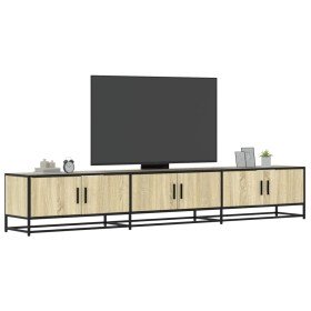 Mueble para TV madera de ingeniería roble Sonoma 240x35x41 cm en Muebles TV | Comprar online en Foru.es