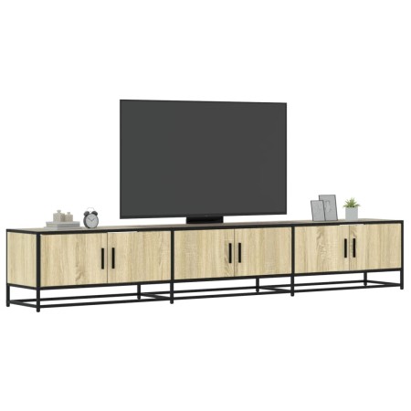 Mueble para TV madera de ingeniería roble Sonoma 240x35x41 cm en Muebles TV | Comprar online en Foru.es