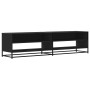 Mueble de TV madera de ingeniería negro 180,5x40x46 cm en Muebles TV | Comprar online en Foru.es