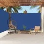 Toldo lateral retráctil azul 220x600 cm de vidaXL, Sombrillas - Ref: Foro24-318016, Precio: 115,29 €, Descuento: %