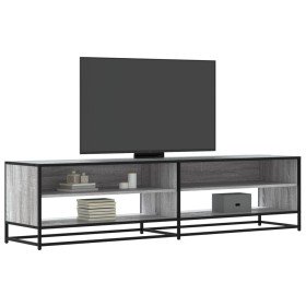 Mueble de TV madera de ingeniería gris Sonoma 180,5x40x46 cm en Muebles TV | Comprar online en Foru.es