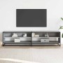 Mueble de TV madera de ingeniería gris Sonoma 180,5x40x46 cm en Muebles TV | Comprar online en Foru.es