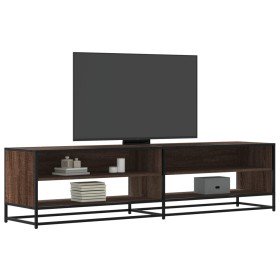 Mueble de TV madera de ingeniería marrón roble 180,5x40x46 cm en Muebles TV | Comprar online en Foru.es