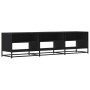 Mueble de TV madera de ingeniería negro 180x40x46 cm en Muebles TV | Comprar online en Foru.es