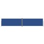 Toldo lateral retráctil azul 200x1000 cm de vidaXL, Sombrillas - Ref: Foro24-318046, Precio: 124,84 €, Descuento: %