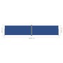 Toldo lateral retráctil azul 200x1000 cm de vidaXL, Sombrillas - Ref: Foro24-318046, Precio: 124,84 €, Descuento: %