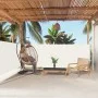 Toldo lateral retráctil color crema 140x600 cm de vidaXL, Sombrillas - Ref: Foro24-317989, Precio: 87,22 €, Descuento: %
