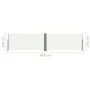 Toldo lateral retráctil color crema 140x600 cm de vidaXL, Sombrillas - Ref: Foro24-317989, Precio: 87,22 €, Descuento: %