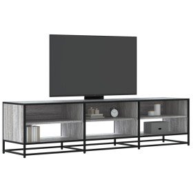 Mueble de TV madera de ingeniería gris Sonoma 180x40x46 cm en Muebles TV | Comprar online en Foru.es