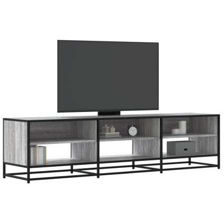 Mueble de TV madera de ingeniería gris Sonoma 180x40x46 cm en Muebles TV | Comprar online en Foru.es