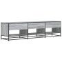 Mueble de TV madera de ingeniería gris Sonoma 180x40x46 cm en Muebles TV | Comprar online en Foru.es