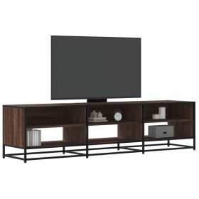 Mueble de TV madera de ingeniería marrón roble 180x40x46 cm en Muebles TV | Comprar online en Foru.es
