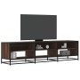 Mueble de TV madera de ingeniería marrón roble 180x40x46 cm en Muebles TV | Comprar online en Foru.es