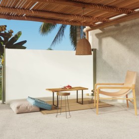 Toldo lateral retráctil de jardín crema160x300 cm de vidaXL, Sombrillas - Ref: Foro24-317881, Precio: 65,49 €, Descuento: %