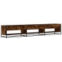 Mueble de TV madera de ingeniería roble ahumado 270x40x46 cm en Muebles TV | Comprar online en Foru.es