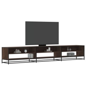 Mueble para TV madera de ingeniería marrón roble 270x40x46 cm en Muebles TV | Comprar online en Foru.es