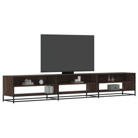 Mueble para TV madera de ingeniería marrón roble 270x40x46 cm en Muebles TV | Comprar online en Foru.es
