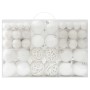 Juego de bolas de Navidad 100 piezas blanco en Decoración Festiva y Estacional | Comprar online en Foru.es