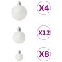 Juego de bolas de Navidad 100 piezas blanco en Decoración Festiva y Estacional | Comprar online en Foru.es