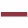 Toldo lateral retráctil rojo 200x1000 cm de vidaXL, Sombrillas - Ref: Foro24-318047, Precio: 102,40 €, Descuento: %