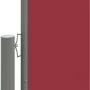 Toldo lateral retráctil rojo 200x1000 cm de vidaXL, Sombrillas - Ref: Foro24-318047, Precio: 134,07 €, Descuento: %
