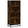 Estantería madera de ingeniería roble ahumado 60x35x139 cm en Librerías y estanterías | Comprar online en Foru.es
