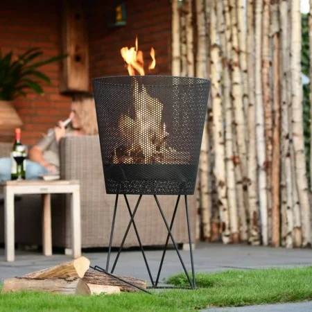 RedFire Brazier fire basket Yellow black by RedFire, Chimneys - Ref: Foro24-441225, Price: 154,42 €, Discount: %