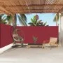 Toldo lateral retráctil rojo 160x600 cm de vidaXL, Sombrillas - Ref: Foro24-317999, Precio: 93,53 €, Descuento: %