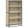 Estantería de madera de ingeniería roble Sonoma 80,5x35x139 cm en Librerías y estanterías | Comprar online en Foru.es