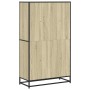 Estantería de madera de ingeniería roble Sonoma 80,5x35x139 cm en Librerías y estanterías | Comprar online en Foru.es