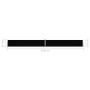 Toldo lateral retráctil negro 117x1200 cm de vidaXL, Sombrillas - Ref: Foro24-318054, Precio: 97,18 €, Descuento: %