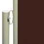 Toldo lateral retráctil para patio marrón 140x600 cm de vidaXL, Sombrillas - Ref: Foro24-317957, Precio: 88,80 €, Descuento: %