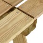 Banco de jardín madera pino impregnada 160 cm de vidaXL, Bancos de jardín - Ref: Foro24-318401, Precio: 106,88 €, Descuento: %