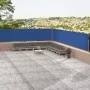 Toldo lateral retráctil azul 117x1200 cm de vidaXL, Sombrillas - Ref: Foro24-318058, Precio: 78,73 €, Descuento: %