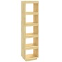 Estantería/divisor de espacios madera maciza pino 40x35x167 cm de vidaXL, Librerías y estanterías - Ref: Foro24-810854, Preci...